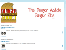 Tablet Screenshot of burgeraddict.org